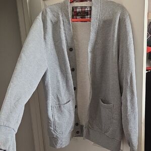 Ben Sherman Light Gray Men's Cardigan